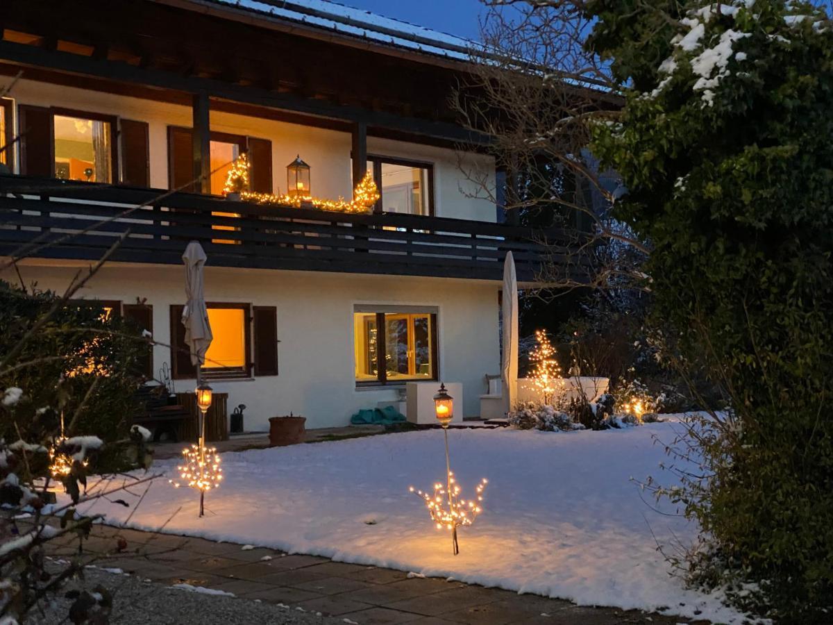 Charmantes Garten-Apartment: Erholung Im Chiemgau อุนเทอร์เวิสเซ็น ภายนอก รูปภาพ